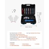 image:imageVEVOR Hydraulic Hose Crimper HydraKrimp AC Hose Crimper Kit with 7 Dies SnapOn Integral Manual Hydraulic AC Hoses Crimping Tool for Automotive amp Air Conditioning Repair  with Carrying CaseExtended