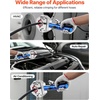 image:imageVEVOR Hydraulic Hose Crimper HydraKrimp AC Hose Crimper Kit with 7 Dies SnapOn Integral Manual Hydraulic AC Hoses Crimping Tool for Automotive amp Air Conditioning Repair  with Carrying CaseStandard