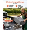 image:imageVEVOR Insulated Food Pan Carrier 82 Qt NonElectrical Food Warmer with Wheel amp 304 Stainless Steel Latch LLDPE Stackable Hot Box for Various Pan SizesNOT Included Fit Catering BBQ EventBlack40QT