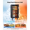 image:imageVEVOR Insulated Food Pan Carrier 82 Qt NonElectrical Food Warmer with Wheel amp 304 Stainless Steel Latch LLDPE Stackable Hot Box for Various Pan SizesNOT Included Fit Catering BBQ EventBlack256 x 177 x 305 in