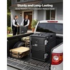 image:imageVEVOR Insulated Food Pan Carrier 82 Qt NonElectrical Food Warmer with Wheel amp 304 Stainless Steel Latch LLDPE Stackable Hot Box for Various Pan SizesNOT Included Fit Catering BBQ EventBlack256 x 177 x 244 in