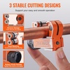 image:imageVEVOR Mini Copper Tubing Cutter Mini Tubing Cutter for 18 to 118 Inch Copper Tubing Heavy Duty Portable Tube Cutter with HighSpeed SKD Blade for Aluminum Plastic Galvanized Pipes18118 Od