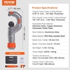 image:imageVEVOR Mini Copper Tubing Cutter Mini Tubing Cutter for 18 to 118 Inch Copper Tubing Heavy Duty Portable Tube Cutter with HighSpeed SKD Blade for Aluminum Plastic Galvanized Pipes3162 OD