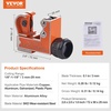 image:imageVEVOR Mini Copper Tubing Cutter Mini Tubing Cutter for 18 to 118 Inch Copper Tubing Heavy Duty Portable Tube Cutter with HighSpeed SKD Blade for Aluminum Plastic Galvanized Pipes18118 Od