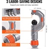 image:imageVEVOR Mini Copper Tubing Cutter Mini Tubing Cutter for 18 to 118 Inch Copper Tubing Heavy Duty Portable Tube Cutter with HighSpeed SKD Blade for Aluminum Plastic Galvanized Pipes3162 OD