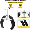 image:imageVEVOR Pipe Clamp 5 to 12 in High Strength Ultra Clamp with Quick Acting Screws Steel Pipe Alignment Tool with Lightweight Design Black512