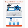 image:imageVEVOR Pipe Water Leak Detector for Outdoors 1Hz10000Hz 7 Touchscreen Water Leakage Detection Locator for 164FT 5m Underground Plumbing  with Medium Sensor 3 Listening Rods Headphone amp Case164164FT 055m
