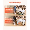 image:imageVEVOR Pottery Wheel for Adults 11in28cm Ceramic Wheel Forming Machine 06in Adjustable Lift Leg 350W Professional Pottery Kit with Foot Pedal Detachable Basin for Work Art Craft DIY WhiteWhite 14inch