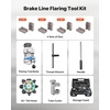 image:imageVEVOR Professional Brake Line Flaring Tool 45 Degree Double Flare Bubble Flare Tool Kit for 316 14 516 38 Copper Aluminum Thin Steel Tubes1 Dies