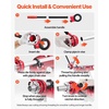 image:imageVEVOR Ratchet Pipe Threader Kit with 4 Dies 12 NPT 34 NPT 1 NPT 114 NPT Manual Ratcheting Pipe Threading Tool Portable Pipes Threader Set with Toolbox for Plumbing Installation amp Repair12  114