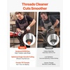 image:imageVEVOR Ratchet Pipe Threader Kit with 7 Dies 38 BSPT to 2 BSPT Manual Ratcheting Pipe Threading Tool Portable Pipes Threader Set with Toolbox for Plumbing Installation amp Repair12  1