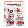 image:imageVEVOR Ratchet Pipe Threader Kit with 7 Dies 38 BSPT to 2 BSPT Manual Ratcheting Pipe Threading Tool Portable Pipes Threader Set with Toolbox for Plumbing Installation amp Repair12  1