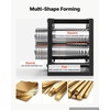 image:imageVEVOR Rolling Mill 376 mm Jewelry Rolling Mill Machine 1 2 Gear Ratio 3in1 MultiFunction Rolling Mill 017mm Press Thickness for Metal Jewelry Making Sheet Square Wire Semicircle Pattern40mm