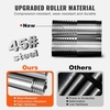 image:imageVEVOR Rolling Mill 376 mm Jewelry Rolling Mill Machine 1 2 Gear Ratio 3in1 MultiFunction Rolling Mill 017mm Press Thickness for Metal Jewelry Making Sheet Square Wire Semicircle Pattern57mm