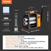 image:imageVEVOR Rolling Mill 376 mm Jewelry Rolling Mill Machine 1 2 Gear Ratio 3in1 MultiFunction Rolling Mill 017mm Press Thickness for Metal Jewelry Making Sheet Square Wire Semicircle Pattern76mm