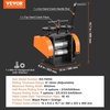 image:imageVEVOR Rolling Mill 376 mm Jewelry Rolling Mill Machine 1 2 Gear Ratio 3in1 MultiFunction Rolling Mill 017mm Press Thickness for Metal Jewelry Making Sheet Square Wire Semicircle Pattern45mm