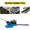 image:imageVEVOR SBG40 Manual Bender HighHardened Steel Scroll Bender Combination of Scroll Radius and Angle Bending Universal Metal Rod Bender For Steel Brass Cooper AluminumLarge