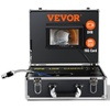 image:imageVEVOR Sewer Camera 100ft Drain Inspection Camera with 7 Screen IP68 Waterproof Snake Plumbing Camera with 12PCS Adjustable LEDs 16 GB SD Card for Sewer Line Duct Drain Pipe Plumbing100ft