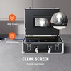 image:imageVEVOR Sewer Camera 100ft Drain Inspection Camera with 7 Screen IP68 Waterproof Snake Plumbing Camera with 12PCS Adjustable LEDs 16 GB SD Card for Sewer Line Duct Drain Pipe Plumbing100ft