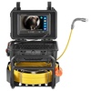 image:imageVEVOR Sewer Camera 165 ft50 m 9 Screen Pipeline Inspection Camera with DVR Function Waterproof IP68 Camera w12 Adjustable LEDs wa 16 GB SD Card for Sewer Line Home Duct Drain Pipe Plumbing230ft70m