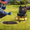 image:imageVEVOR Sewer Camera 165 ft50 m 9 Screen Pipeline Inspection Camera with DVR Function Waterproof IP68 Camera w12 Adjustable LEDs wa 16 GB SD Card for Sewer Line Home Duct Drain Pipe Plumbing300ft915m