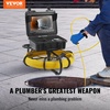 image:imageVEVOR Sewer Camera 165 ft50 m 9 Screen Pipeline Inspection Camera with DVR Function Waterproof IP68 Camera w12 Adjustable LEDs wa 16 GB SD Card for Sewer Line Home Duct Drain Pipe Plumbing165ft50m
