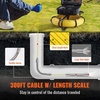 image:imageVEVOR Sewer Camera 165 ft50 m 9 Screen Pipeline Inspection Camera with DVR Function Waterproof IP68 Camera w12 Adjustable LEDs wa 16 GB SD Card for Sewer Line Home Duct Drain Pipe Plumbing300ft915m