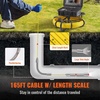 image:imageVEVOR Sewer Camera 165 ft50 m 9 Screen Pipeline Inspection Camera with DVR Function Waterproof IP68 Camera w12 Adjustable LEDs wa 16 GB SD Card for Sewer Line Home Duct Drain Pipe Plumbing165ft50m