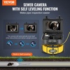 image:imageVEVOR Sewer Camera 165 ft50 m 9 Screen Pipeline Inspection Camera with DVR Function Waterproof IP68 Camera w12 Adjustable LEDs wa 16 GB SD Card for Sewer Line Home Duct Drain Pipe Plumbing165ft50m