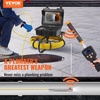 image:imageVEVOR Sewer Camera 165 ft50 m 9 Screen Pipeline Inspection Camera with DVR Function Waterproof IP68 Camera w12 Adjustable LEDs wa 16 GB SD Card for Sewer Line Home Duct Drain Pipe Plumbing165ft50m