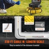 image:imageVEVOR Sewer Camera 165 ft50 m 9 Screen Pipeline Inspection Camera with DVR Function Waterproof IP68 Camera w12 Adjustable LEDs wa 16 GB SD Card for Sewer Line Home Duct Drain Pipe Plumbing230ft70m