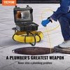 image:imageVEVOR Sewer Camera 165 ft50 m 9 Screen Pipeline Inspection Camera with DVR Function Waterproof IP68 Camera w12 Adjustable LEDs wa 16 GB SD Card for Sewer Line Home Duct Drain Pipe Plumbing230ft70m