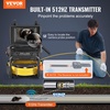 image:imageVEVOR Sewer Camera 165 ft50 m 9 Screen Pipeline Inspection Camera with DVR Function Waterproof IP68 Camera w12 Adjustable LEDs wa 16 GB SD Card for Sewer Line Home Duct Drain Pipe Plumbing230ft70m