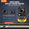 image:imageVEVOR Sewer Camera 165 ft50 m 9 Screen Pipeline Inspection Camera with DVR Function Waterproof IP68 Camera w12 Adjustable LEDs wa 16 GB SD Card for Sewer Line Home Duct Drain Pipe Plumbing98ft30m