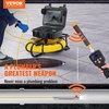 image:imageVEVOR Sewer Camera 165 ft50 m 9 Screen Pipeline Inspection Camera with DVR Function Waterproof IP68 Camera w12 Adjustable LEDs wa 16 GB SD Card for Sewer Line Home Duct Drain Pipe Plumbing300ft915m