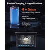 image:imageVEVOR Sewer Camera 66 ft20m 43 Drain Inspection Camera IP68 Waterproof Snake Plumbing Camera with Lights  6 Adjustable LEDs 4500mAh Battery amp 16GB Card for Sewer Line Duct Pipes98ft30m