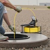 image:imageVEVOR Sewer Camera 66 ft20m 43 Drain Inspection Camera IP68 Waterproof Snake Plumbing Camera with Lights  6 Adjustable LEDs 4500mAh Battery amp 16GB Card for Sewer Line Duct Pipes66ft20m