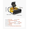 image:imageVEVOR Sewer Camera 66 ft20m 43 Drain Inspection Camera IP68 Waterproof Snake Plumbing Camera with Lights  6 Adjustable LEDs 4500mAh Battery amp 16GB Card for Sewer Line Duct Pipes164ft50m