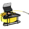 image:imageVEVOR Sewer Camera 66 ft20m 43 Drain Inspection Camera IP68 Waterproof Snake Plumbing Camera with Lights  6 Adjustable LEDs 4500mAh Battery amp 16GB Card for Sewer Line Duct Pipes164ft50m