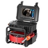 image:imageVEVOR Sewer Camera 98 ft30m SelfLeveling Drain Camera with 512Hz Transmitter Distance Counter 9 Screen 1080P HD Snake Plumbing Detector with Light12 LED amp 32GB Card for Duct Pipe98ft30m