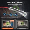 image:imageVEVOR Sewer Camera 98 ft30m SelfLeveling Drain Camera with 512Hz Transmitter Distance Counter 9 Screen 1080P HD Snake Plumbing Detector with Light12 LED amp 32GB Card for Duct Pipe98ft30m