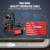 image:imageVEVOR Sewer Camera 98 ft30m SelfLeveling Drain Camera with 512Hz Transmitter Distance Counter 9 Screen 1080P HD Snake Plumbing Detector with Light12 LED amp 32GB Card for Duct Pipe165ft50m