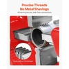 image:imageVEVOR Threading Machine Dies 1234 NPT Pipe Dies4 Packs RightHanded HSS Pipe Threading Dies Fit VEVOR SplitType Machines RIDGID Universal Die Heads 504A 711 713 811A 815A 816 817 842SplitType Threading