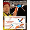 image:imageVEVOR Tubing Bender Kit 14 to 78 Inch Compact Ratcheting Tube Pipe Bender ForwardReverse Hand Bending Tool with 7 Aluminium Alloy Dies for Copper HVAC Air Conditioning Refrigeration RepairMulticolor