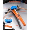 image:imageVEVOR Tubing Bender Kit 14 to 78 Inch Compact Ratcheting Tube Pipe Bender Ratchet Hand Bending Tool with 7 Aluminium Alloy Dies HVAC Tools for Copper Aluminum HVAC Refrigeration MaintenanceMulticolor