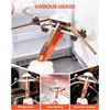 image:imageVEVOR Tubing Bender Kit 14 to 78 Inch Compact Ratcheting Tube Pipe Bender Ratchet Hand Bending Tool with 7 Aluminium Alloy Dies HVAC Tools for Copper Aluminum HVAC Refrigeration MaintenanceSilver