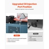 image:imageVEVOR Vacuum Investing Casting Machine 290W Power with 3 CFM Pump and Bell Jar Convenient Oil Injection Port Precision Pressure Gauge 11 x 11 in Workbench Casting Machine for Jewelry and MetalCasting Machine with Melting Furnace
