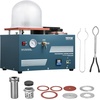 image:imageVEVOR Vacuum Investing Casting Machine 290W Power with 3 CFM Pump and Bell Jar Convenient Oil Injection Port Precision Pressure Gauge 11 x 11 in Workbench Casting Machine for Jewelry and MetalCasting Machine with Melting Furnace