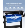 image:imageVEVOR Vinyl Cutter Machine 34 inches Bundle Manual Vinyl Plotter Cutter28 Inch