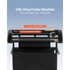 image:imageVEVOR Vinyl Cutter Machine 34 inches Bundle Manual Vinyl Plotter Cutter34 Inch
